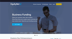 Desktop Screenshot of equitynet.com